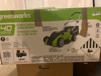 Greenworks 40V  - 16”  Cordless Lawnmower 