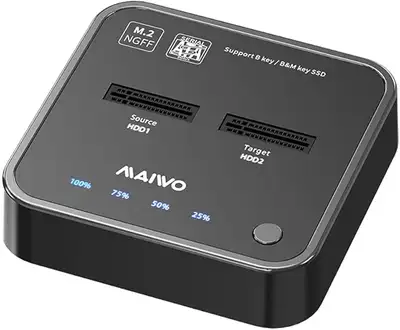 SATA M.2 SSD Duplicator, SATA M.2 to Type C Hard Drive Dock, View more