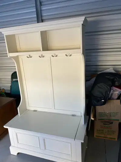 Wood Hall Tree, View more