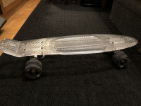 Karnage Clear Plastic Skateboard 