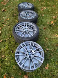 Mags x4/ R354 Diamond Cut BMW 3 F30 19" - Style 403M /3 tires