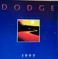 1990 DODGE CARS &TRUCKS BROCHURE FOR SALE