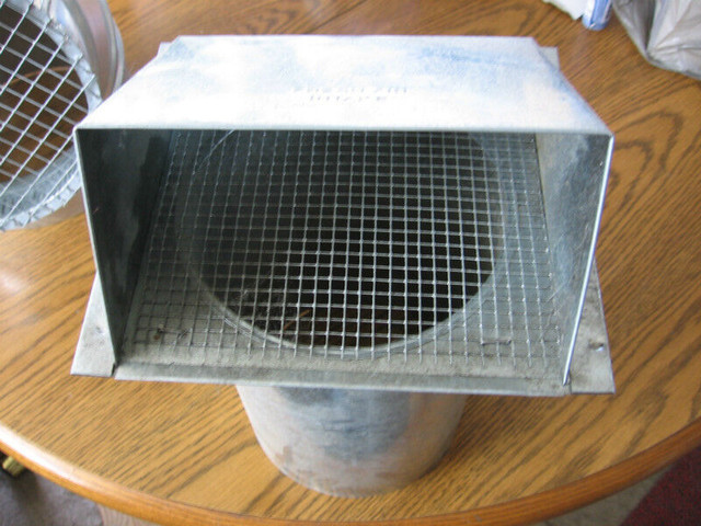Fresh Air Intake Galv with Screen (BRAND NEW) in Heating, Cooling & Air in Edmonton - Image 2