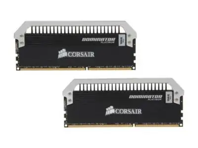 Corsair Dominator Platinum 16 GB (2 x 8 GB) DDR3-1866 CL9 Memory, View more