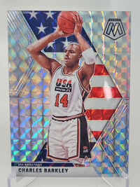 Charles Barkley 2019-20 Mosaic Silver Prizm USA Basketball