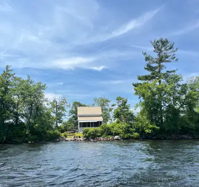 ISLAND Cottage for Rent on Mississippi Lake, View more