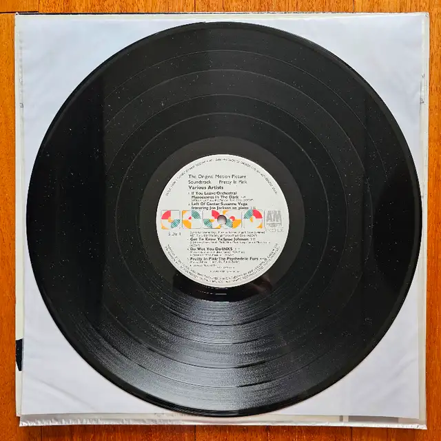"Pretty In Pink" Soundtrack VINYL LP62864362886401122