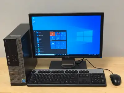 Dell Compact Desktop Complete Set 8Gb-240GbSSD, View more