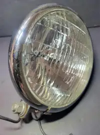 Vintage motorcycle headlight Harley Davidson Triumph bobber chop