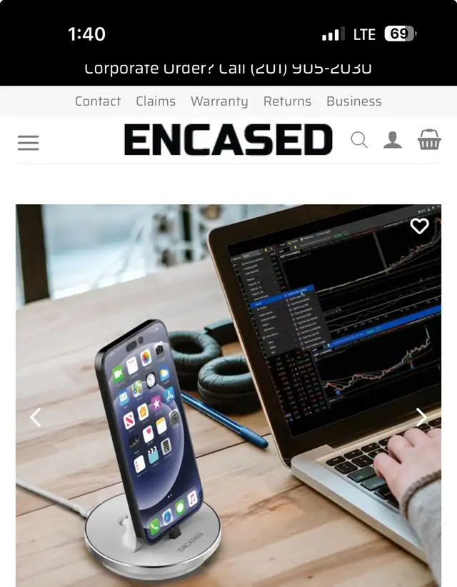 Encased USB-C Charging Dock in Cell Phone Accessories in Markham / York Region - Image 6