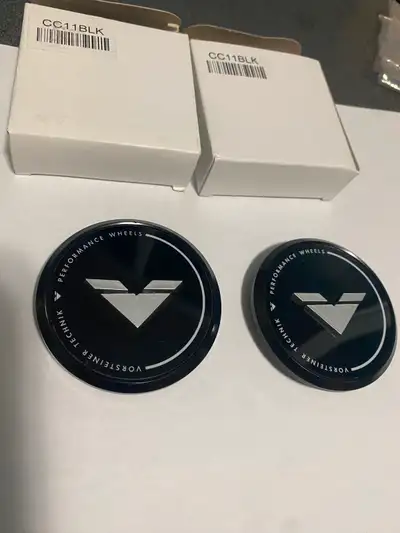 Sell a pair/2 Vorsteiner wheel center caps. These are no longer available from Vorsteiner and imposs...