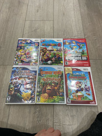 Nintendo Wii Mario Games $20 and up.