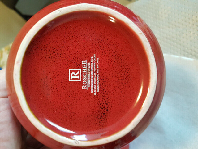 Roscher Stoneware Mugs - 3 dans Vaisselle et articles de cuisine  à Calgary - Image 4