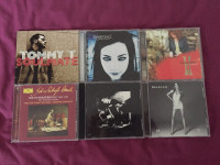 6 CD de musique