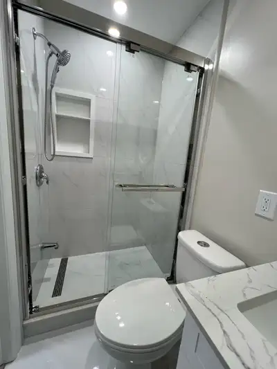 1 bedroom (upper level) + private bathroom (newly renovated) • Private Bathroom • Shared full kitche...