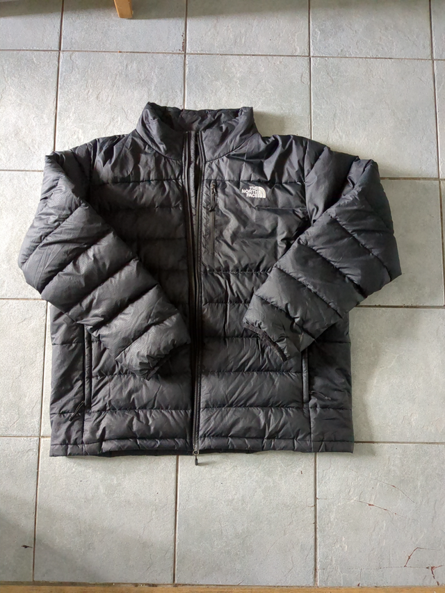 Northface black men puffer down jacket size XXL great shape in Men's in Longueuil / South Shore - Image 2