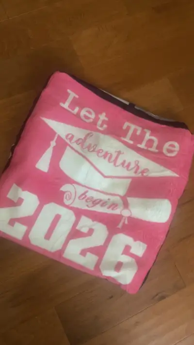 2026 Graduation Blanket, View more