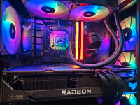 Custom Premium Gaming Computer PC Radeon 7900 XTX OC/7800X3D