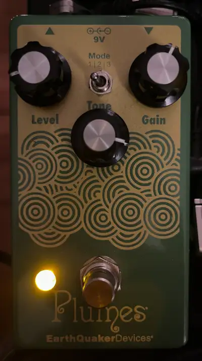 Plumes Earthquaker devices tube screamer transparent overdrive, View more