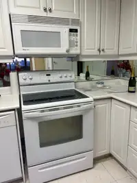 Microwave and oven