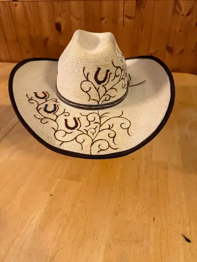 brand new . beautiful ladies cowboy hat . Payed $250  , View more
