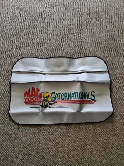 MAC TOOLS GATORNATIONALS FENDER COVER ETREMELY RARE VINTAGE NEW, View more