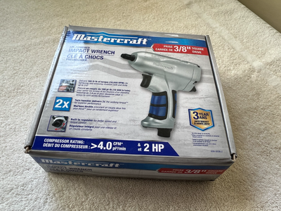 Mastercraft Impact Wrench 3/8", View more