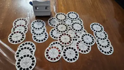 3D Viewmaster with reels, View more