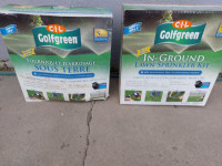 IN-GROUND LAWN SPRINKLER KITS