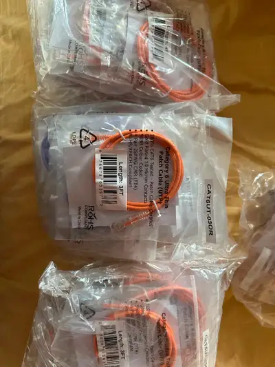 RJ45 Cat6  Ultra-Thin Patch Cable - Premium Fluke® Patch Cables, View more
