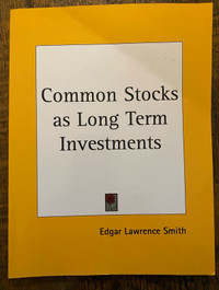 Common stocks as long term investments 1928 