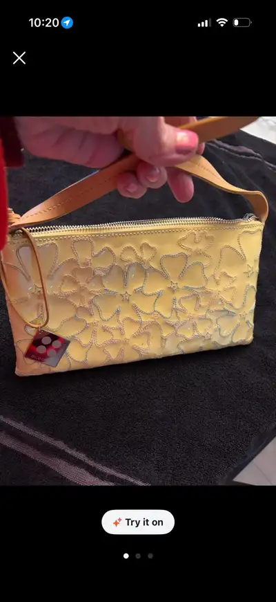 BCBG Girls Yellow Vanila  Clutch Bag, View more