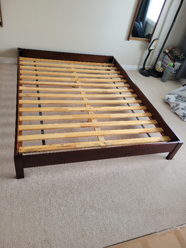 Queen Bed Frame in Beds & Mattresses in Calgary