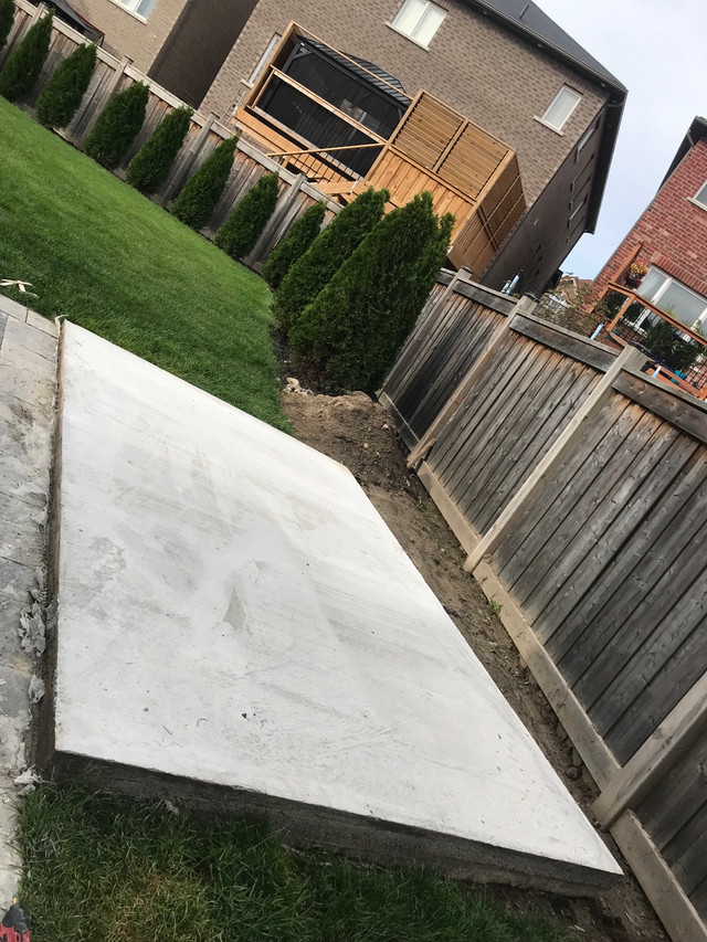Concrete base and garden shed installation  in Outdoor Tools & Storage in City of Toronto - Image 2