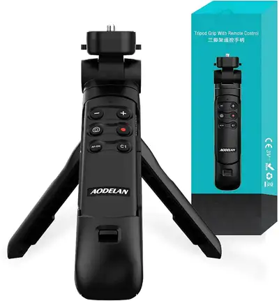 NEW Mini Shooting Grip and Tripod with Wireless Remote Shutter Suitable for a Variety of Cameras Sti...