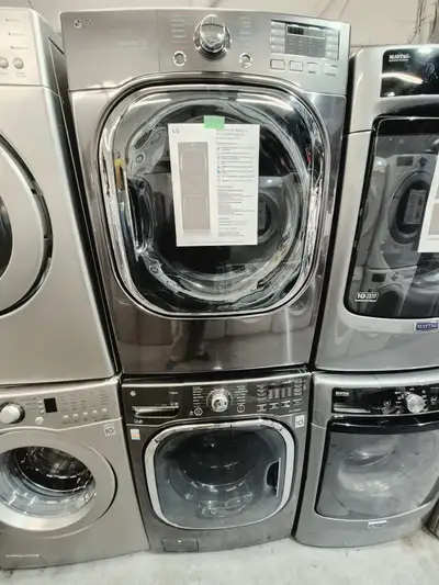 LG WM3900HBA Washer and DLEX3900B Dryer Set, View more