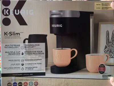 NEW KSlim single serve Coffee Maker, View more