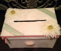 MONEY/ CARD BOX GREAT FOR WEDDINGS OR SHOWERS