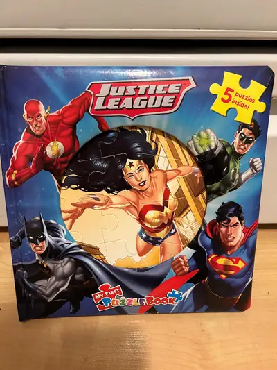 Justice League My First Puzzle Book $5, View more