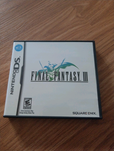 Final Fantasy lll complete ds game, View more
