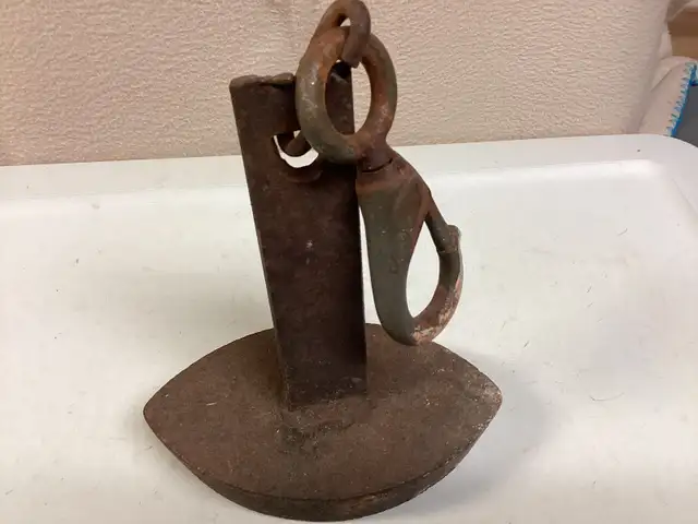 Antique Weight & Eyebolt. in Other in City of Halifax - Image 2