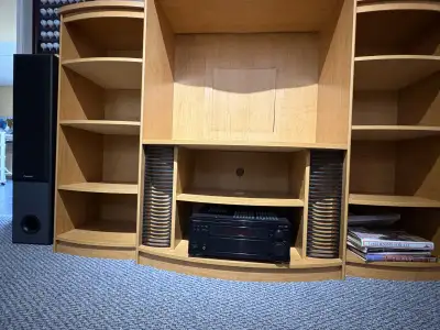 Bookcase/TV/Media Cabinet-Used, View more