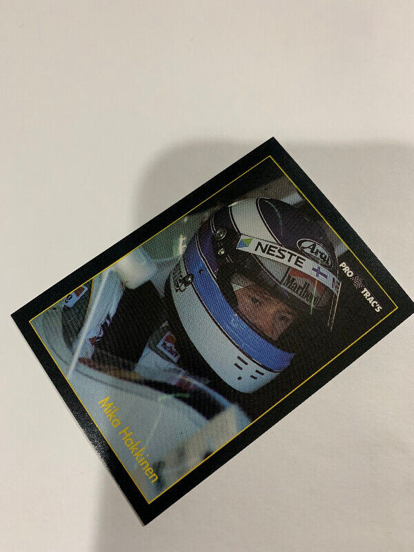 Mika Hakkinen 1991 Pro Trac's F1 Formula 1 Lotus Racing Card #26 dans Art et objets de collection  à Longueuil/Rive Sud - Image 3