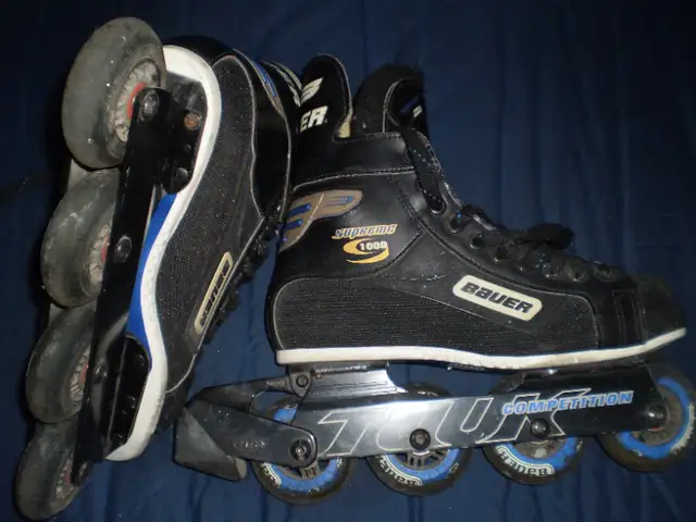 Bauer Supreme 1000 Roller Blades Skates, Size 8.5 in Skates & Blades in City of Toronto - Image 2