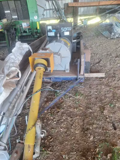 50 Kw pto generator for sale. Works good just upgraded to stand by generator. Comes with transfer sw...