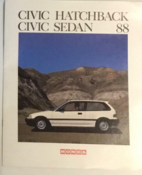 Honda Auto Brochures for Sale
