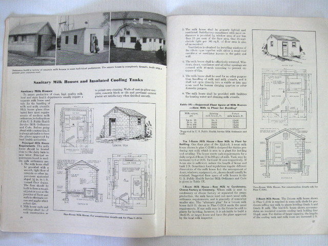 PLANS for CONCRETE FARM BUILDINGS ..PORTLAND CEMENT c.1944 dans Essais et biographies  à Ouest de l’Île - Image 4