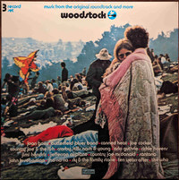 Woodstock Soundtrack triple vinyl album