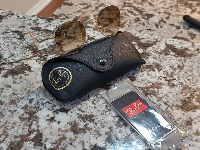 Brand New Ray-Ban Round Metal Sunglasses. MADE IN ITALY  in Other in City of Toronto