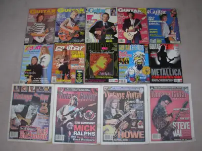 Guitar World, Guitar Player, Guitar Legends, Vintage - Magazines, View more